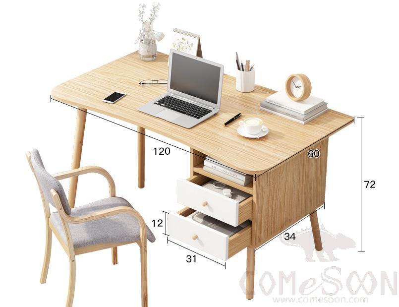 Simple computer desk-120*60*72cm