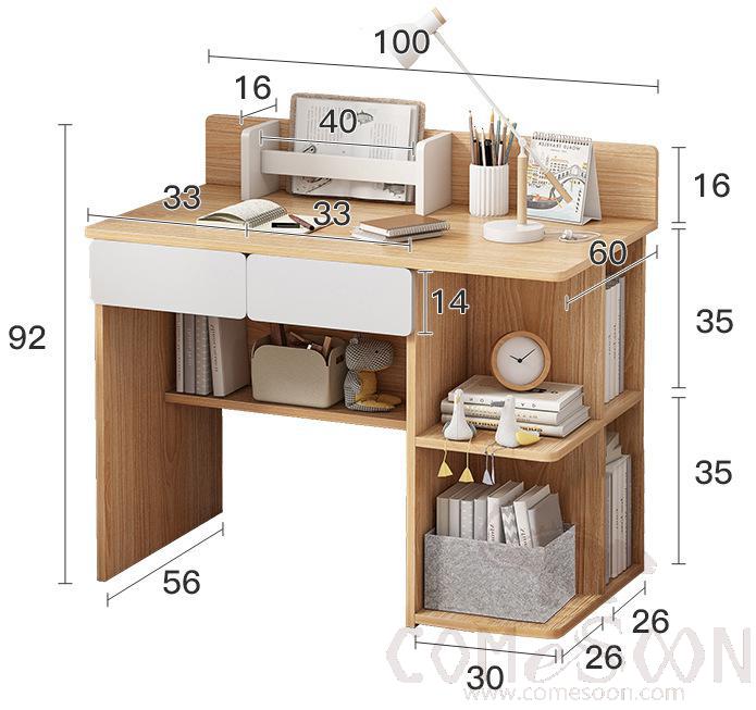 Simple computer desk-100*60*92cm