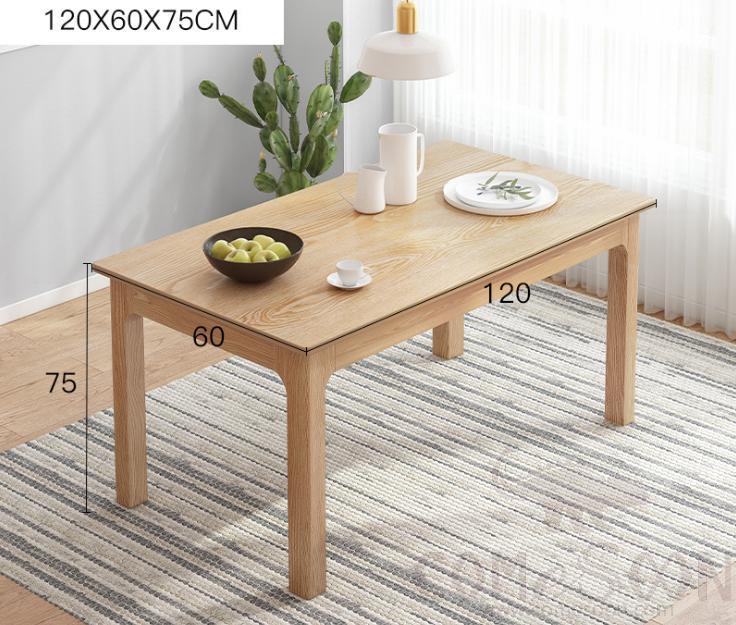 Simple dining table-120*60*75cm