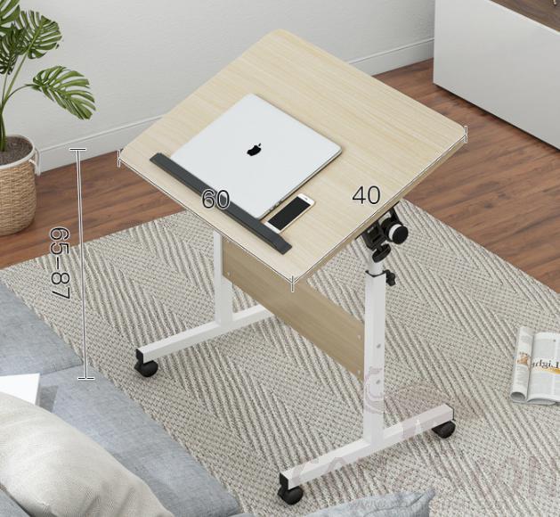 Foldable small desk-60*40*65-87cm