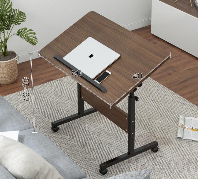Foldable small desk-80*40*65-87cm