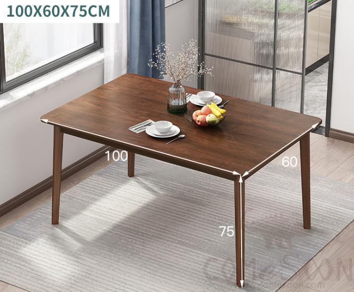 Simple dining table-100*60*75cm