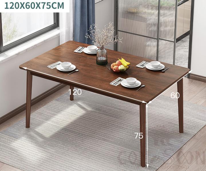 Simple dining table-120*60*75cm