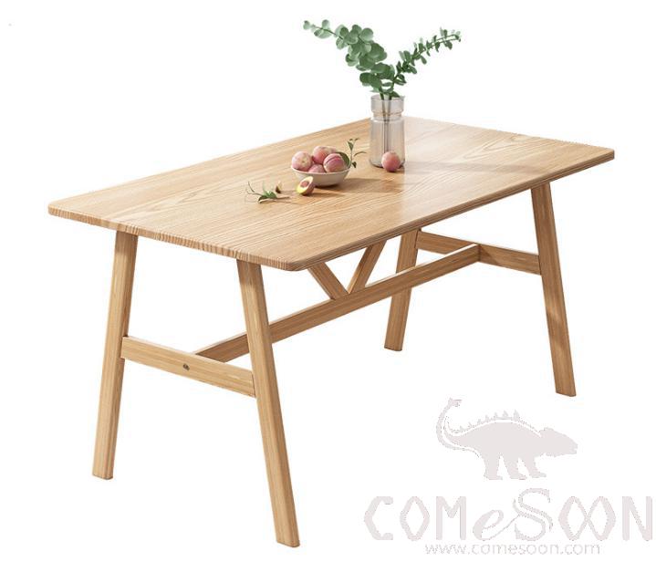 Simple dining table-140*70*75cm