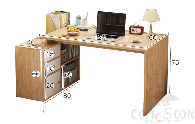 Desktop computer desk-120*80*75cm