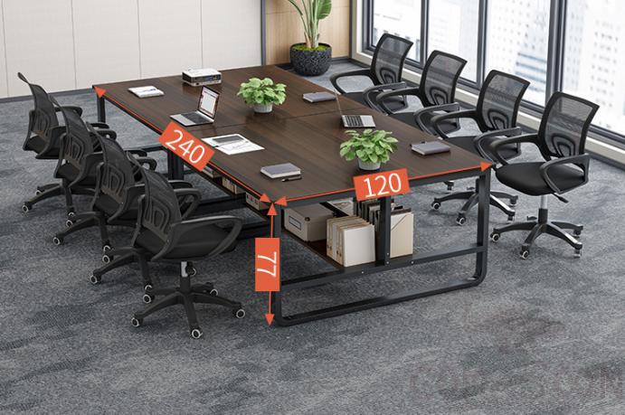 Simple meeting table-240*120*77cm