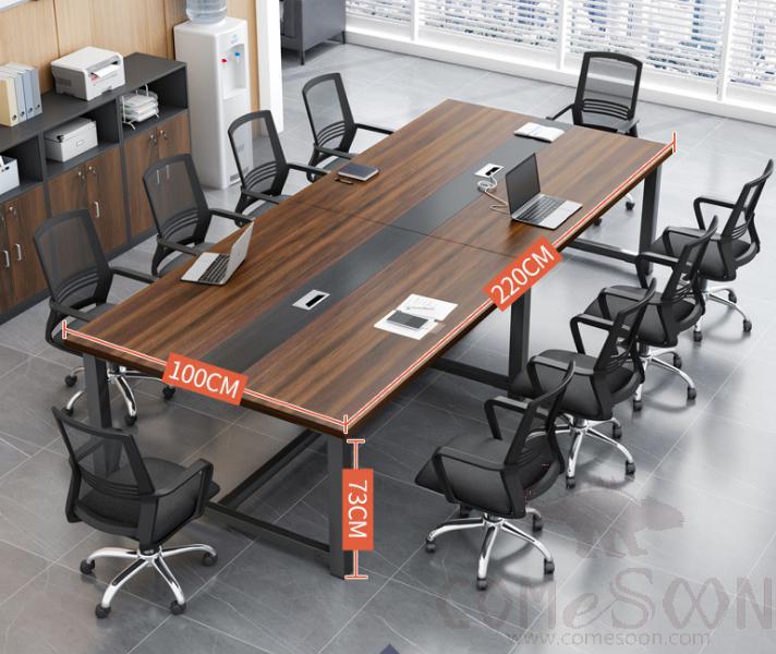 Simple meeting table-220*120*77cm