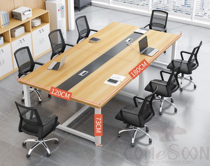 Simple meeting table-180*120*77cm
