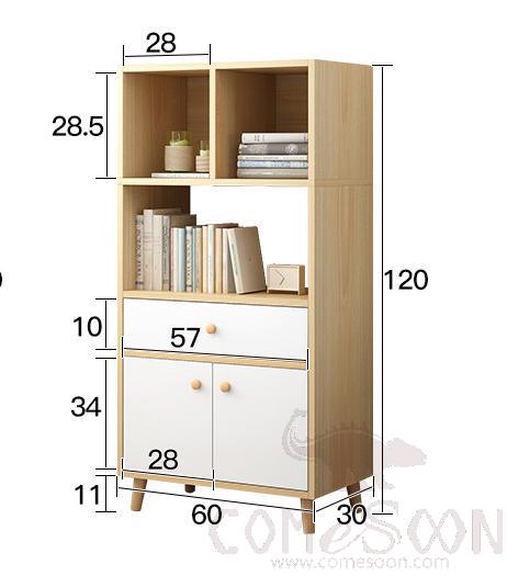 Simple bookshelf-60*30*120cm