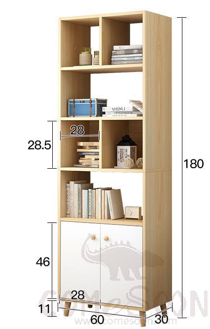 Simple bookshelf-60*30*180cm