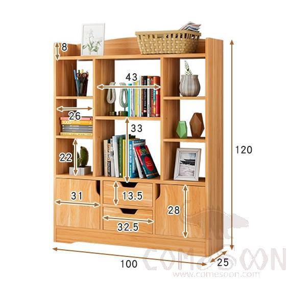 Floor shelf-100*25*120cm