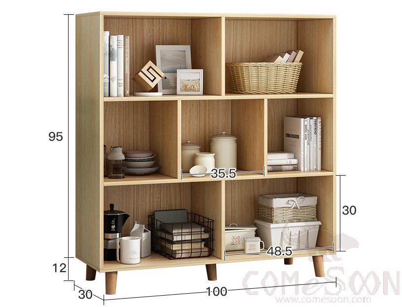 Simple storage shelf -100*30*95cm