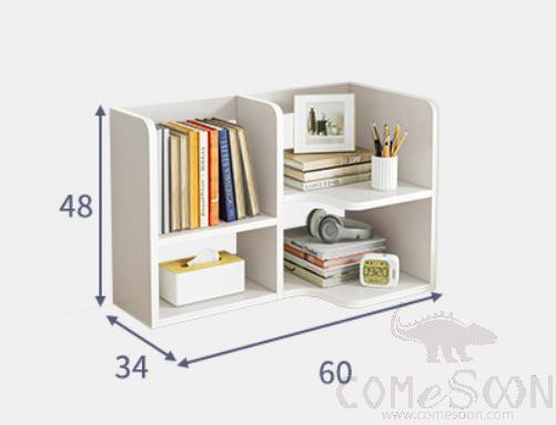 Desk bookshelf-60*34*48cm