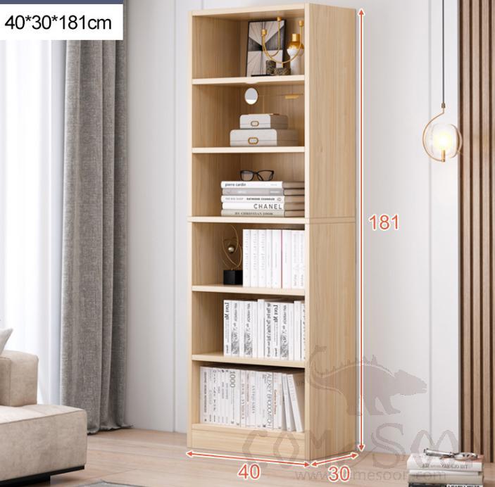 Simple bookshelf-40*30*181cm