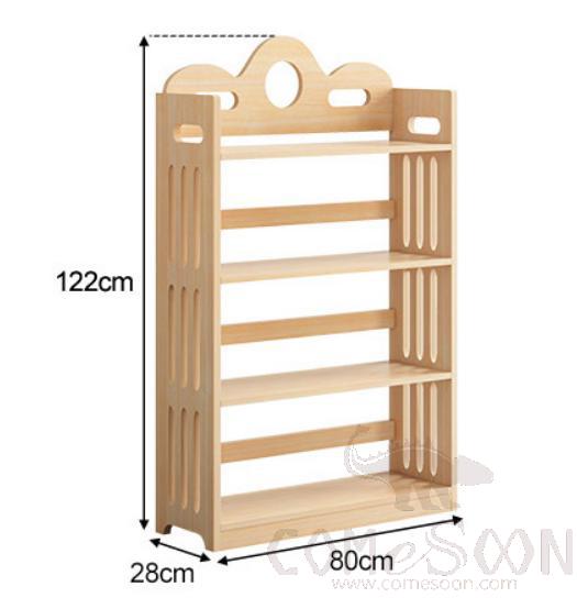 Simple bookshelf-80*28*122cm