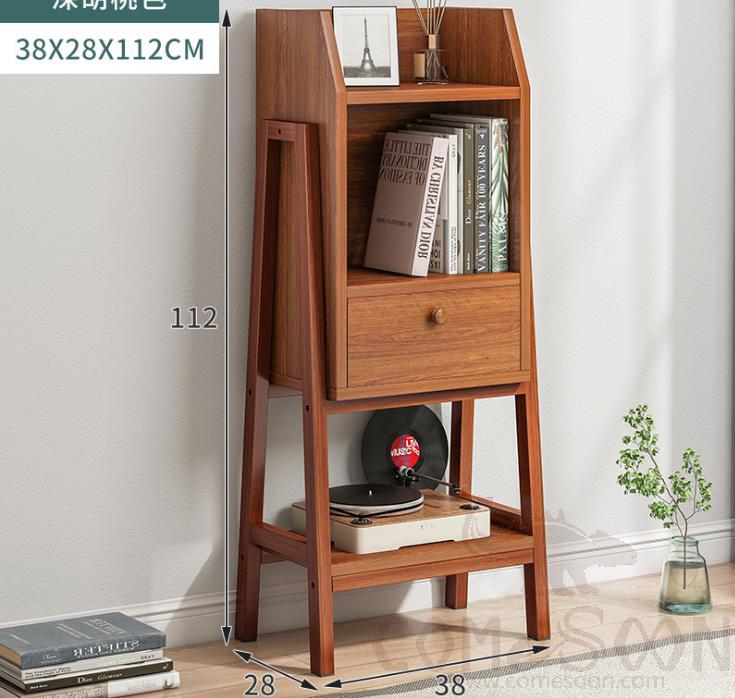 Floor bookshelf-38*28*112cm