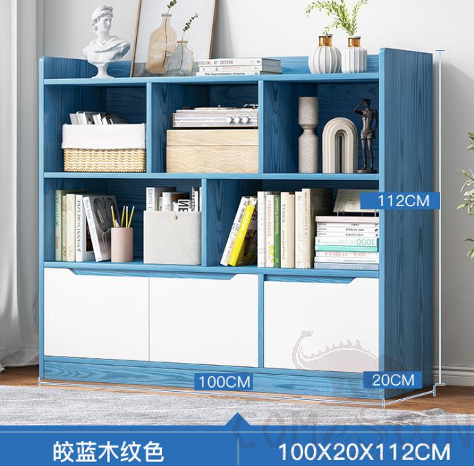 Simple bookshelf-100*20*112cm