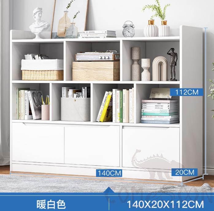 Simple bookshelf-140*20*112cm