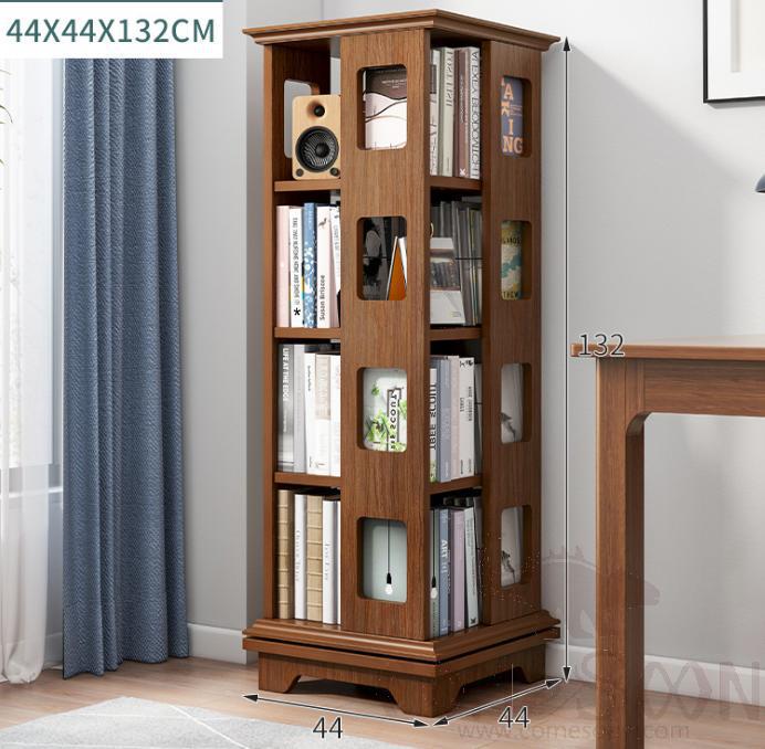 Rotating bookshelf-44*44*132cm