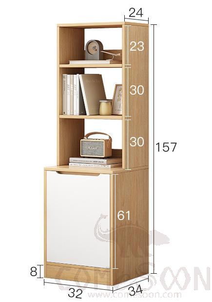 Modern shelf-32*34*157cm