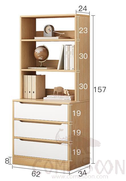 Modern shelf-62*34*157cm