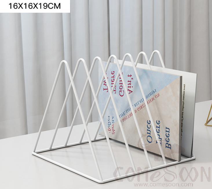Iron book shelf-16*16*19cm