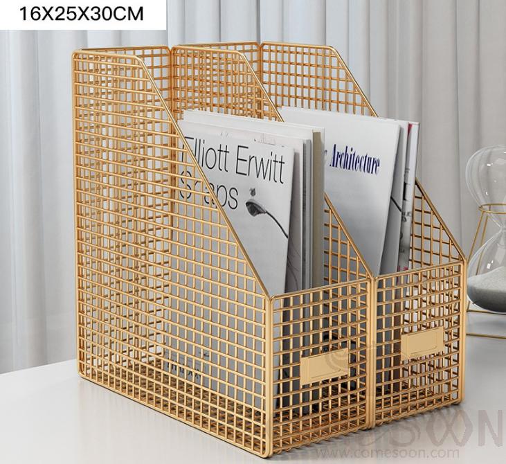 Iron book shelf-16*25*30cm