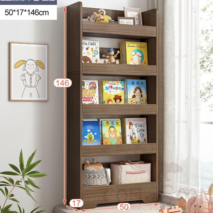 Simple bookshelf-50*17*146cm