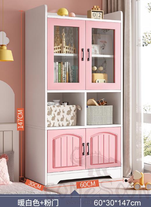Storage rack with door-60*30*147cm