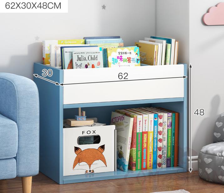 Children's bookshelf-62*30*48cm