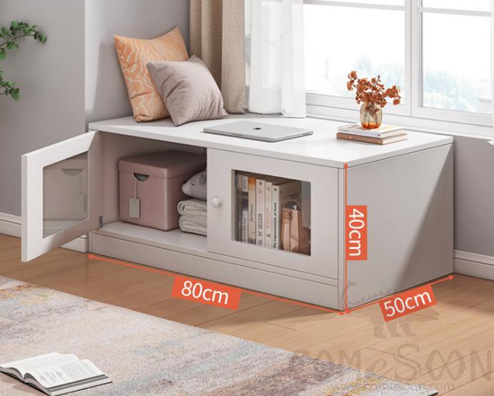 Glass storage cabinet-80*50*40cm
