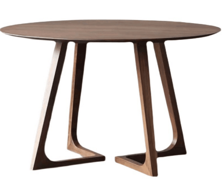 Pine round dining table-φ80cm