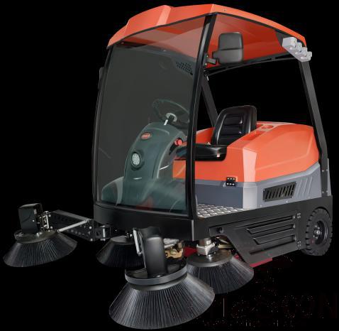 Cleaning Machine - Sweeper - manual driving