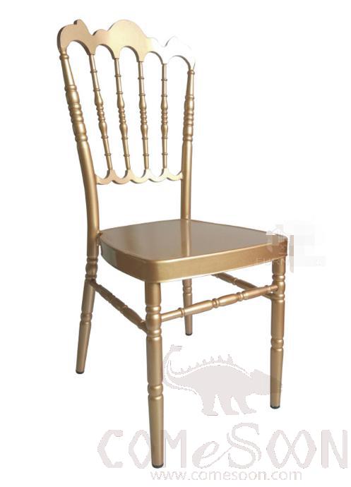 Aluminum banquet chair-40W*43D*94Hcm