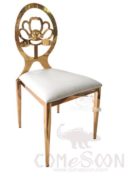 Stainless steel banquet chair-45*48*101cm