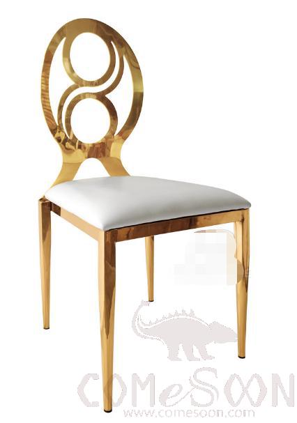 Stainless steel banquet chair-45*48*101cm