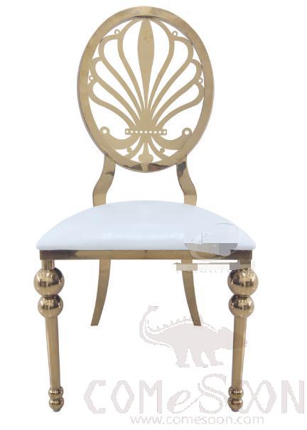 Stainless steel banquet chair-45*48*101cm