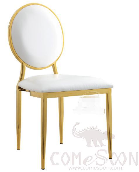 Stainless steel banquet chair-46*47*92cm