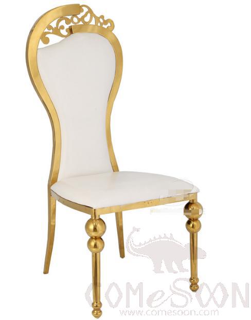 Stainless steel banquet chair-49*51*115.5cm