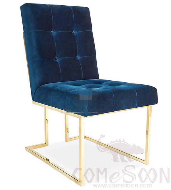 Stainless steel banquet chair-49*60*91cm