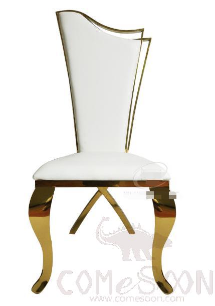 Stainless steel banquet chair-50*53*116cm