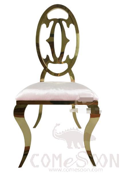 Stainless steel banquet chair-50*55*110cm