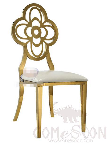 Stainless steel banquet chair-47*46*105cm