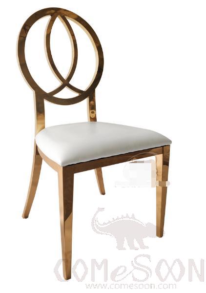 Stainless steel banquet chair-45*46.5*96.5cm
