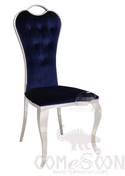 Stainless steel banquet chair-49*54*110cm