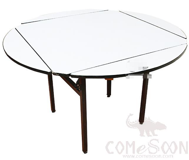 Hotel folding table-φ120*76cm