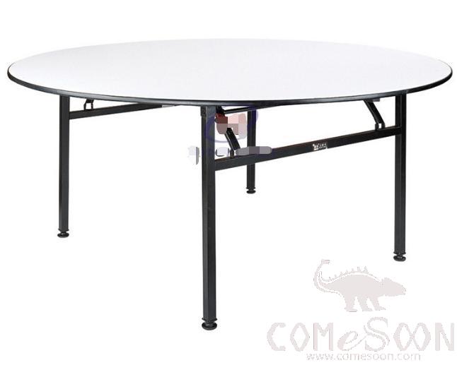 Hotel folding table-φ180*76cm