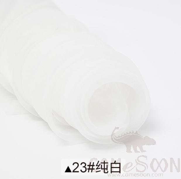 Organza cloth (white)- W 150CM