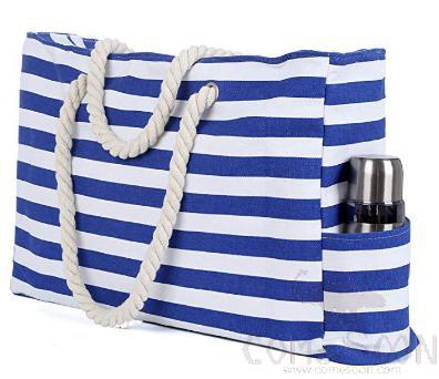 Beach Bag-Canvas,35*10*34cm