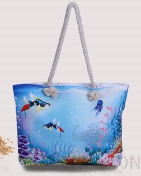 Beach Bag-Canvas,45*31*14cm